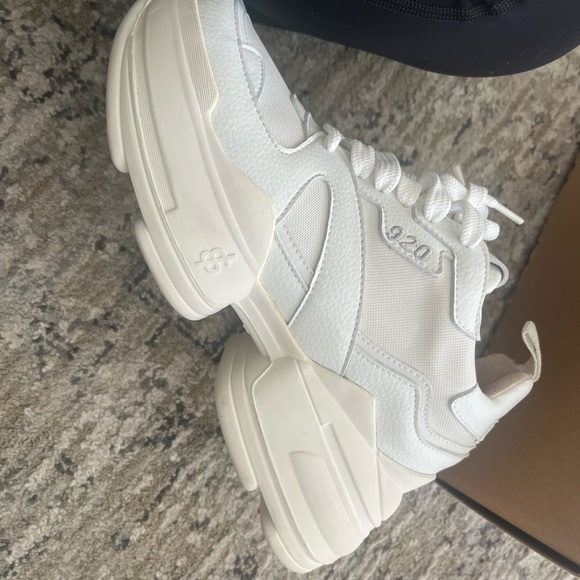 TrashPlanet Billie 920 platform sneakers white 7 - Picture 9 of 12